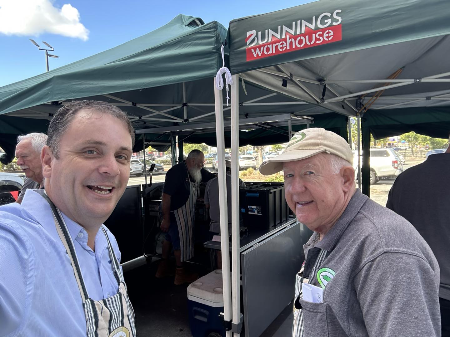 Mens Shed Bunnings BBQ